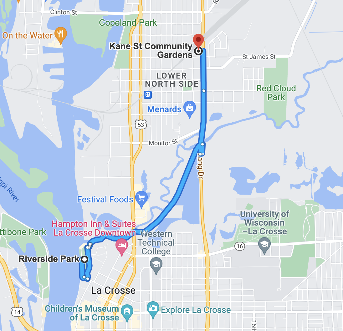 Kane Street Garden Route